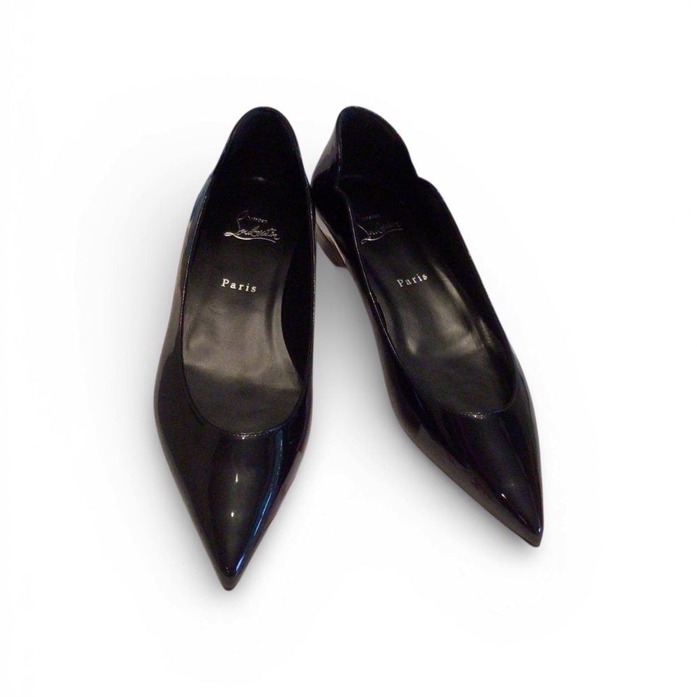 NIB Christian Louboutin Ballerina Patent Leather - Picture 9 of 9